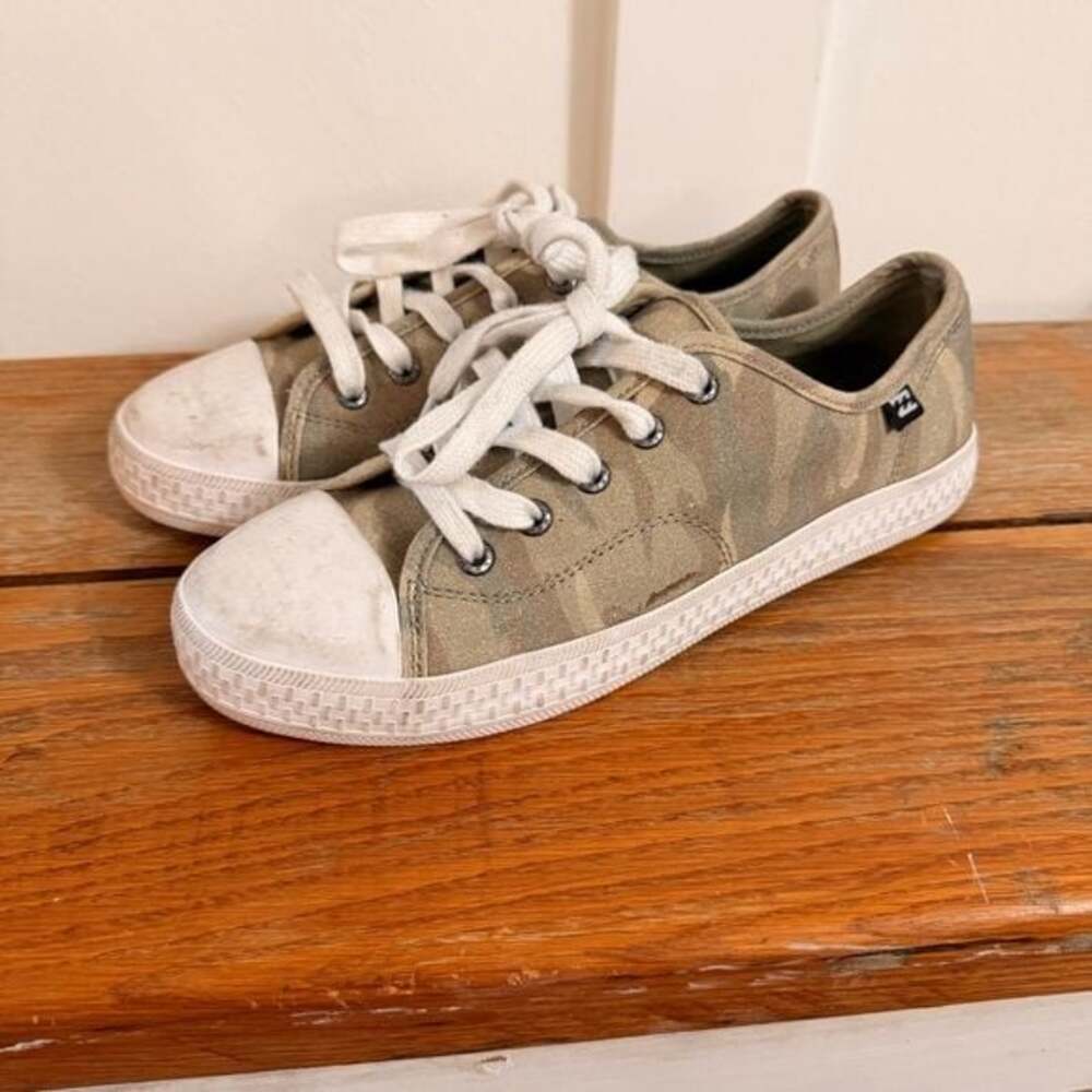 Billabong Indie Camo Sneakers Size 8